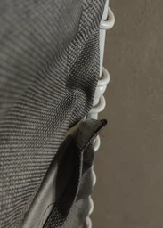 Комплект готовых штор VR-Textil Лен-блэкаут Лен Мешковина № 1160ш Серо-коричневый 150х270см 2 шт (30-979) фото от покупателей 7