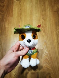 Мягкая игрушка Paw Patrol Щенячий патруль щенок Трекер 15 см
