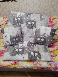 Ковдра Руно літня полуторна 140x205 см антиалергенне волокно Grey Cat (Р321.52СЛКУ_Grey Cat) фото від покупців 16