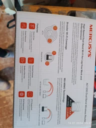 Маршрутизатор Mercusys AC10 WiFi5 / AC1200 / 100 Мбіт/с фото від покупців 4