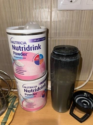 Энтеральное питание Nutricia Nutridrink Powder Strawberry со вкусом клубники с высоким содержанием белка и энергии 335 г (4008976681694) фото от покупателей 5