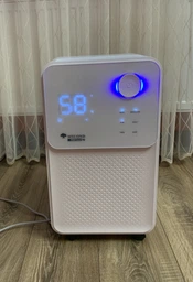 Осушувач повітря MYCOND Yugo Smart 16 побутовий, 16л.на добу, 150м3/год, 30м2, дисплей, ел. кер-ня, Wi-Fi, таймер, авто вимк., білий (YUGO_SMART_16) фото від покупців 5