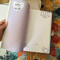 "Baby book" для детских фотографий, первый альбом малыша на украинском, цвет голубой фото от покупателей 14