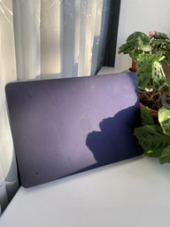 Чохол-накладка Fruct AirNW13 для MacBook Air 13 (2018-2021 M1) Матовий Black фото від покупців 17