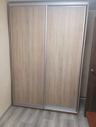 Шкаф купе Doros Сити Лайт Кашемир 2 ДСП 150х60х225 см (80736347)