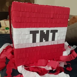 Піньята Казковий TNT Майнкрафт Minecraft 30*30*30 фото від покупців 2