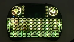 Клавиатура мини с тачпадом и подсветкой для Android Smart TV BOX UKC MWK08/i8 LED Черная фото от покупателей 1