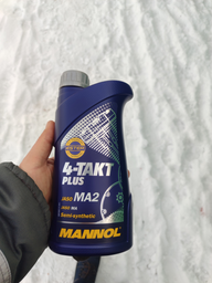 Моторна олива Mannol 4-Таkt Plus для бензинових генераторів 10W-40 SL 1 л (MN7202-1)