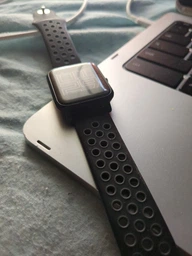 Ремешок для Amazfit BIP | Bip Lite | Bip U / Pro/ Mini | GTS | GTS 2 /3 | Gtr 42mm силиконовый перфорированный 20мм Черно Белый BeWatch (1010112) фото от покупателей 1