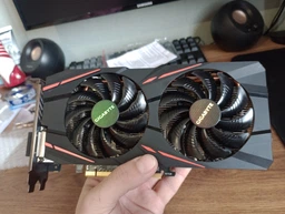 Вентилятор для видеокарты Gigabyte GTX 1050 Ti 1060 1070 Ti RX 470 480 570 580 Everflow 87 мм 4-pin T129215SU (PLD09210S12HH GA91S2H) комплект 2 шт (№131.061) фото от покупателей 1