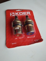 Кран буксы Koer KR.599 комплект (2 шт/БЛИСТЕР) керамика MF-1/2" (AC0528)