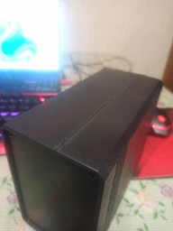 Корпус з бічними панелями та вентиляцією N11W H2K ніжки та шурупи для електроніки 180х140х90 чорний