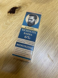 Миноксидил Folixidil Beard Booster 6% от выпадения волос, для роста волос и бороды