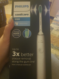 Электрическая зубная щетка PHILIPS Sonicare HX3671/13 Gemini 3100 фото от покупателей 6