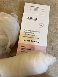 Антицеллюлитное бандажное обертывание Joko Blend Hot Fat Burning с согревающим эффектом (4823109406629) фото от покупателей 5