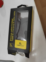 Дата кабель USB 2.0 AM to USB-C 2.0m Cablexpert (CC-USB2B-AMCM-2M-BW)