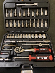 Набор инструментов Intertool STORM 1/4" Сr-V, 46 предметов (ET-8046) фото от покупателей 11