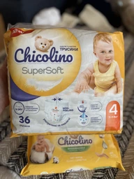 Підгузки Chicolino Super Soft Розмір 4 (7-14кг) 36 шт (4823098414445) фото от покупателей 17