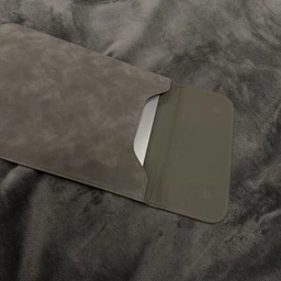 Чохол конверт для ноутбука з Еко-замші DDC для Macbook Air Pro 13"-14" Сірий (DDC-PU06)