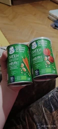 Дитяче печиво Gerber пшенично-вівсяні снеки з томатами та морквою 35 г (7613037311433) фото від покупців 16