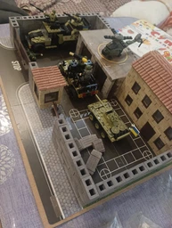 Керамический конструктор Военная база 920 дет фото от покупателей 1