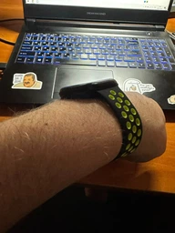 Силіконовий ремінець Fruct Nike Sport Band for Apple Watch 38/40/41/42 mm Olive Black