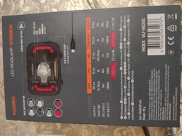 Налобный фонарь аккумуляторный VIDEX VLF-H025C 310Lm 5000K светодиодный фонарик на голову черный фото от покупателей 16