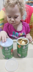 Дитяче печиво Gerber пшенично-вівсяні снеки з томатами та морквою 35 г (7613037311433) фото від покупців 15