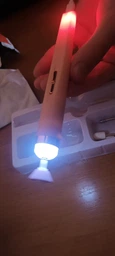 Мини фрезер для маникюра и педикюра со встроенным аккумулятором Flawless Salon Nails беспроводной Красный фото от покупателей 1