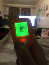 Безконтактний інфрачервоний термометр Healthkeep CQ1201 фото від покупців 1