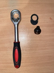 Тріскачка 3/8" 24 зубця 200 мм Intertool, HT-2105