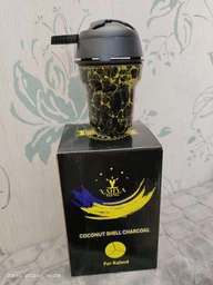 Комплект чаша Solaris Adam yellow + калауд black