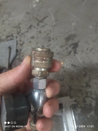 Регулятор давления 1/4", профессиональный, до 10 бар, до 400 л/мин, для покрасочного пистолета, STORM INTERTOOL PT-1423 фото от покупателей 2