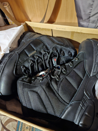 Берцы зимние мужские тактические непромокаемые ботинки M-tac Thinsulate Black размер 43 (28.5 см) высокие с утеплителем