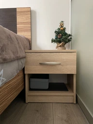 Тумба прикроватная с одним выдвижным ящиком RedWood Марсель Ш386*В410*Г292 Венге RLGT25wengeI25 фото от покупателей 16