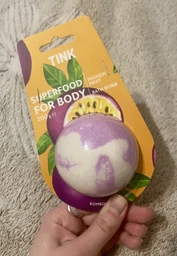 Бомбочка-гейзер для ванн Tink Passion Fruit 200 г (4823109402072)