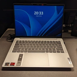 Ноутбук Lenovo IdeaPad Slim 5 14ABR8 (82XE006VRA) Cloud Grey / 14" IPS WUXGA / AMD Ryzen 5 7530U / RAM 16 ГБ / SSD 512 ГБ / Підсвітка клавіатури / Зарядка через Type-C фото від покупців 1