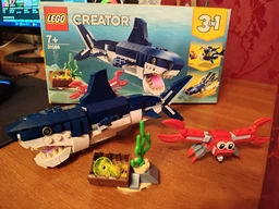 Конструктор LEGO Creator 3 в 1 Підводні мешканці 230 деталей (31088) фото від покупців 7