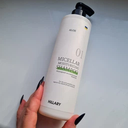 Мицеллярный увлажняющий шампунь Aloe Hillary Aloe Micellar Moisturizing Shampoo 500 мл (2314975534568/ 4823116601321) фото от покупателей 4