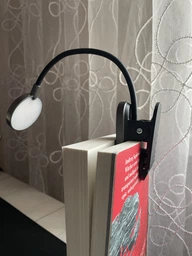 Лампа на прищіпці Baseus Comfort Reading Mini Clip Lamp з вбудованим акумулятором 350 mAh Сірий