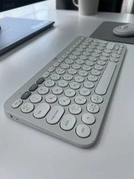 Клавиатура беспроводная Logitech Pebble Keys 2 K380s Bluetooth UA Tonal White (920-011852) фото от покупателей 1
