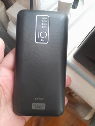 Портативна батарея Power Bank 10000 mAh з підтримкою швидкого заряджання (4 кабелі) Power Way TX-108 фото від покупців 5
