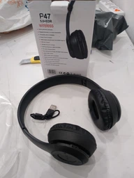 Навушники Bluetooth Рожевий з вушками та підсвічуванням Cat Miu Star P47 (SH777562) фото від покупців 1