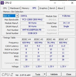 пам'ять Hynix 4GB SO-DIMM DDR3L 1600 MHz (HMT351S6EFR8A-PB)