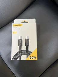 Кабель ESSAGER Type-C to Type-C швидке заряджання 100 W 2 м Blue (EXCTT1-CGA03) фото від покупців 3