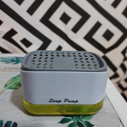 Кухонний органайзер для миття посуду SOAP PUMP диспенсер-дозатор та підставка під губку (чорний) фото від покупців 10