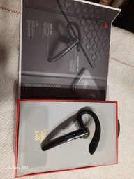 Bluetooth-гарнитура для телефона HOCO Heartful ENC S19 Черный фото от покупателей 1
