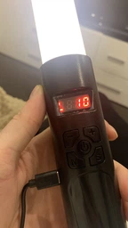 Лампа LED RGB аккумуляторная Stick Lamp H1 |50cm, 4000mAh, 20Вт| студийный свет Black фото от покупателей 2