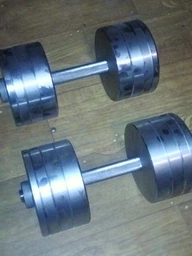 Гантели 2 по 30 кг разборные металл (металеві гантелі розбірні наборні наборные для дома металлические) R_R_02 фото от покупателей 3