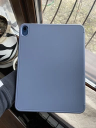 Силиконовый чехол обложка + Pencil Holder BBM1 для iPad 10 2022/2024 10,9"/iPad 11" 2025 (A16) Розовый фото от покупателей 10